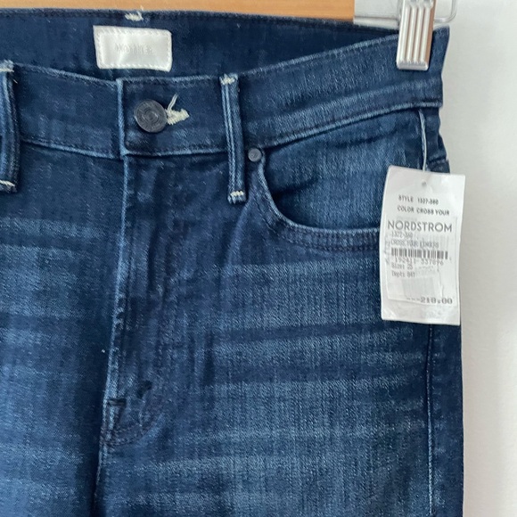 MOTHER The Insider Ankle Length Bootcut Jeans (Cross Your Fingers) Size 25 NWT - Picture 5 of 9